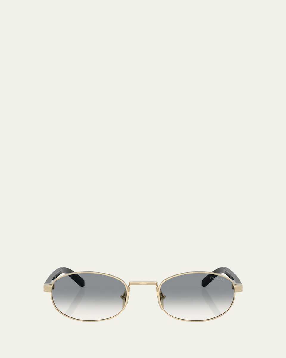 PR B53S Oval Steel Sunglasses